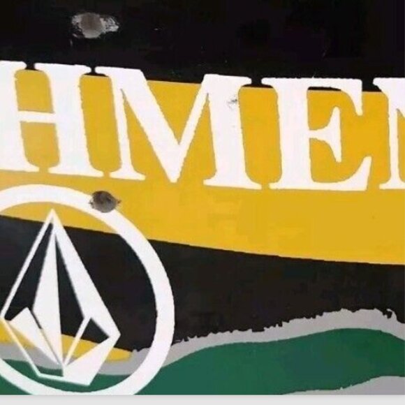 Vtg 90s Volcom Youth Against Establishment Skateboard Deck RARE - Picture 10 of 16